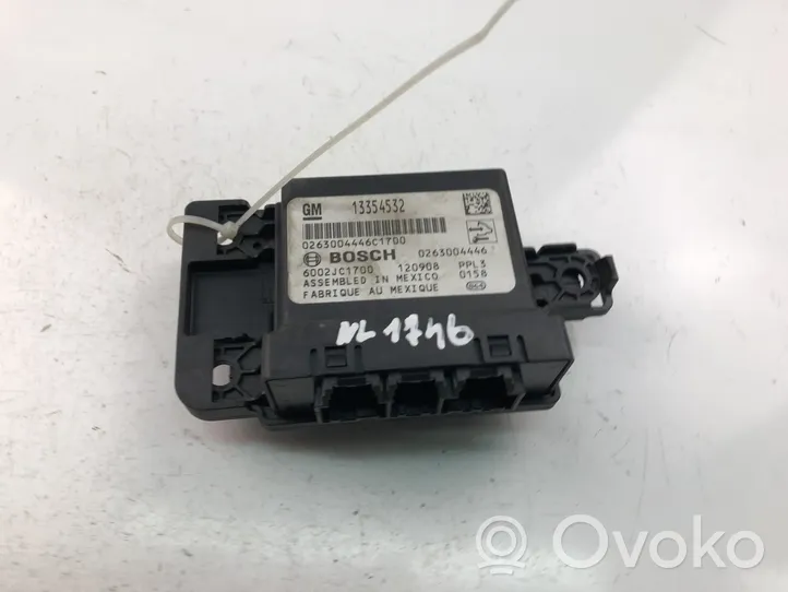 Opel Mokka X Parking PDC control unit/module 13354532