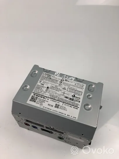 Volvo S90, V90 Radio/CD/DVD/GPS-pääyksikkö 31466207AA