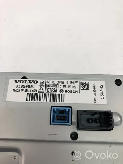 Volvo XC60 Monitor / wyświetlacz / ekran 31350691