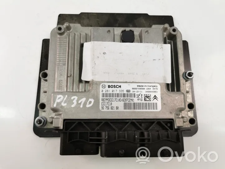 Citroen C4 II Calculateur moteur ECU 9675682180