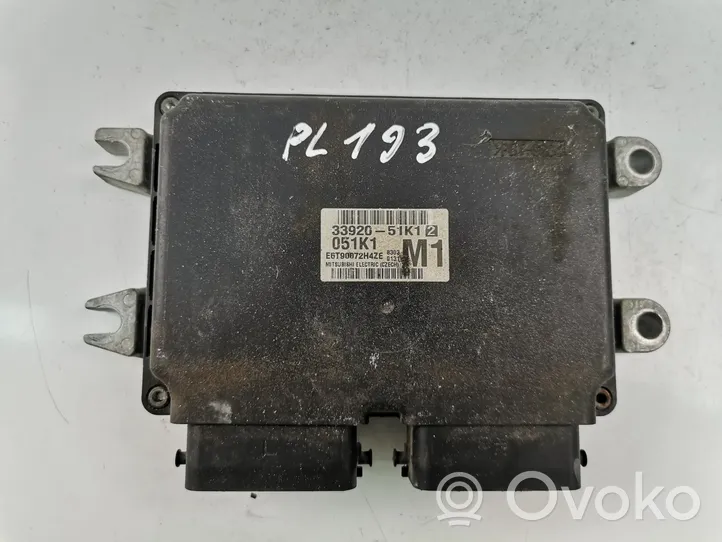 Opel Agila B Sterownik / Moduł ECU 3392051K12