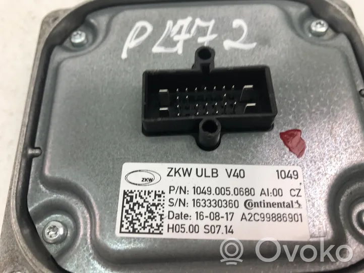 Volvo V40 Module d'éclairage LCM 10490050680