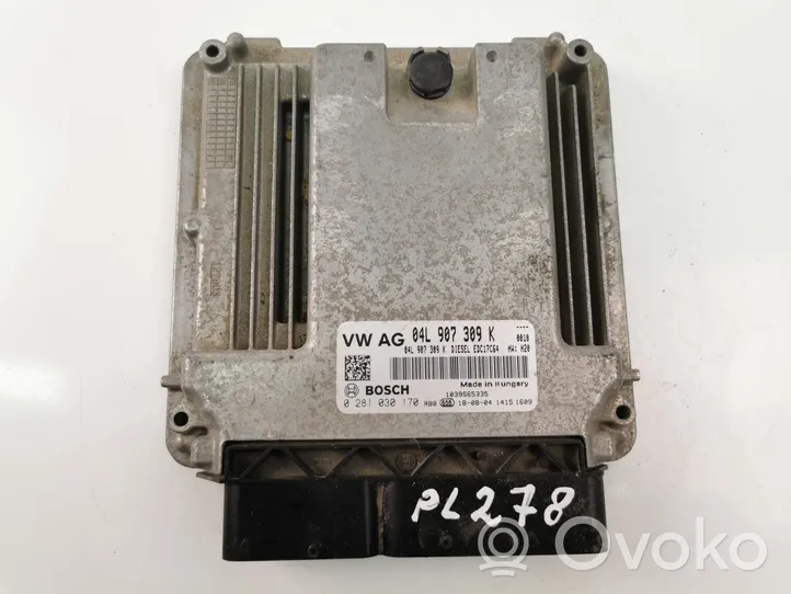 Volkswagen Tiguan Sterownik / Moduł ECU 04L907309K