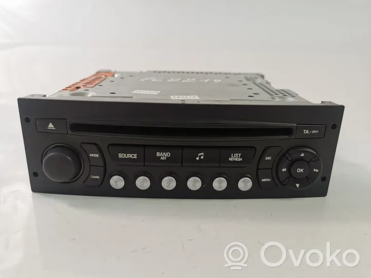 Peugeot 207 Radio/CD/DVD/GPS-pääyksikkö 96643697XT00