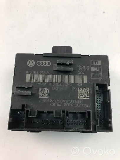 Audi A5 8T 8F Durų elektronikos valdymo blokas 8T0959792P