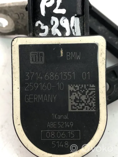 BMW 3 F30 F35 F31 Czujnik poziomowania świateł osi przedniej 6861351