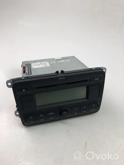 Skoda Fabia Mk2 (5J) Panel / Radioodtwarzacz CD/DVD/GPS 5J0035161A