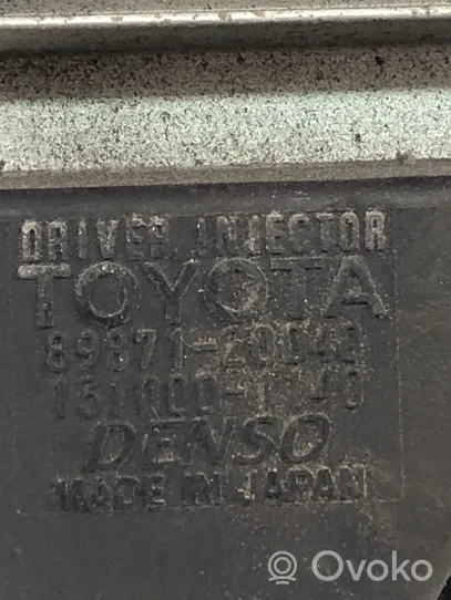 Toyota Avensis T250 Блок управления впрыскивания 8987120040
