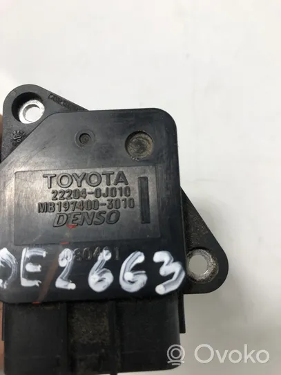 Toyota Corolla E120 E130 Ilmanpaineanturi 222040J010