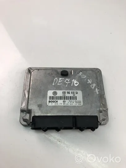 Volkswagen PASSAT B5 Calculateur moteur ECU 038906018GA