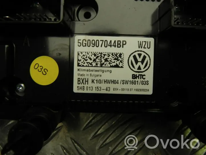 Volkswagen Golf VII Centralina del climatizzatore 5G0907044BP