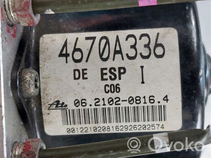 Mitsubishi Outlander Pompe ABS 4670A336