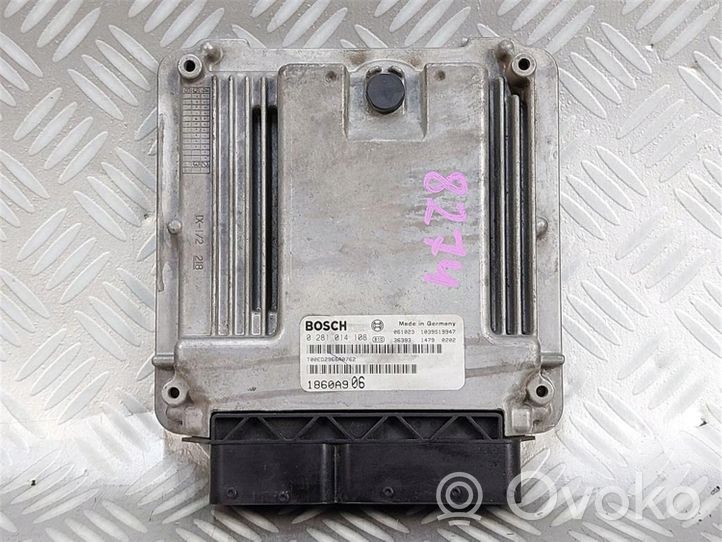 Mitsubishi Outlander Komputer / Sterownik ECU silnika 1860A906