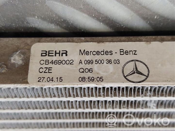 Mercedes-Benz S W222 Vaihtoehtoinen jäähdytin A0995003603