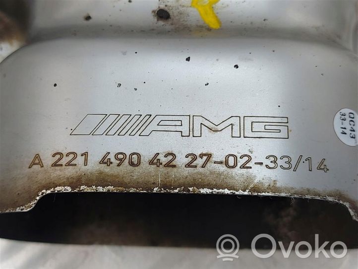 Mercedes-Benz S AMG W222 Parte terminale marmitta A2214904227