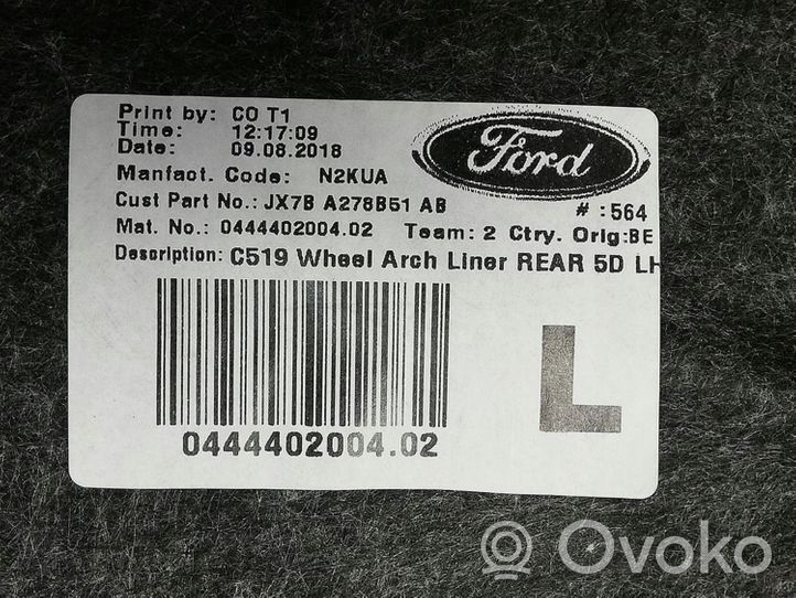 Ford Focus Arche d'aile arrière JX7BA278B51AB