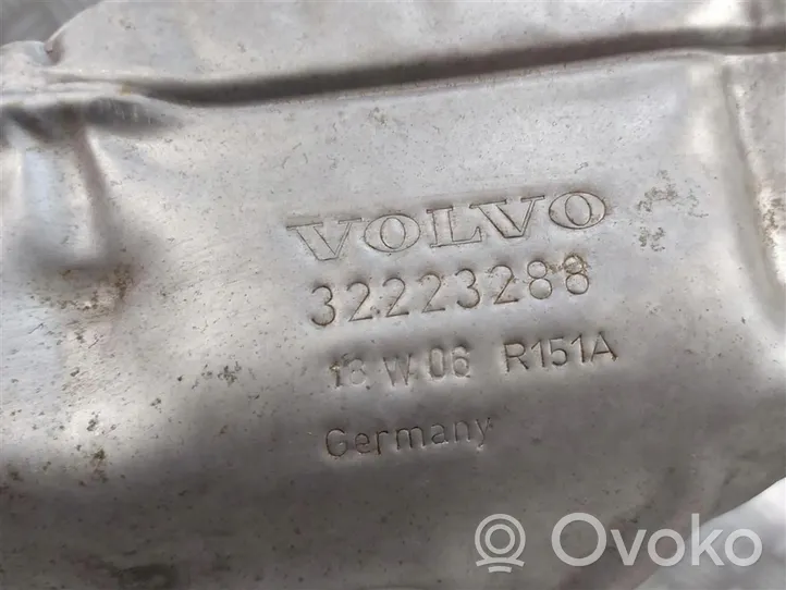 Volvo XC40 Išmetimo termo izoliacija (apsauga nuo karščio) 32223288