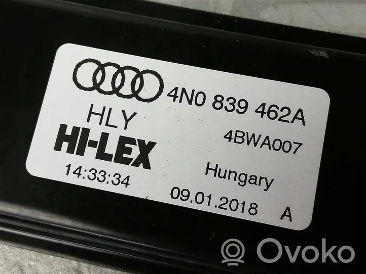 Audi A8 S8 D5 Elektryczny podnośnik szyby drzwi tylnych 4N0839462A