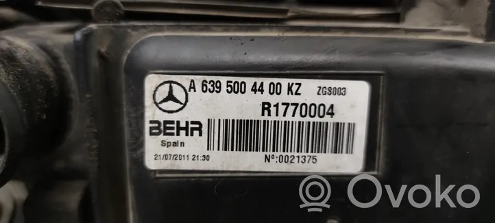 Mercedes-Benz Vito Viano W639 Juego de radiador A6398350800