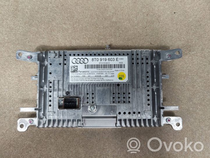 Audi A4 S4 B8 8K Monitor / wyświetlacz / ekran 8t0919603e