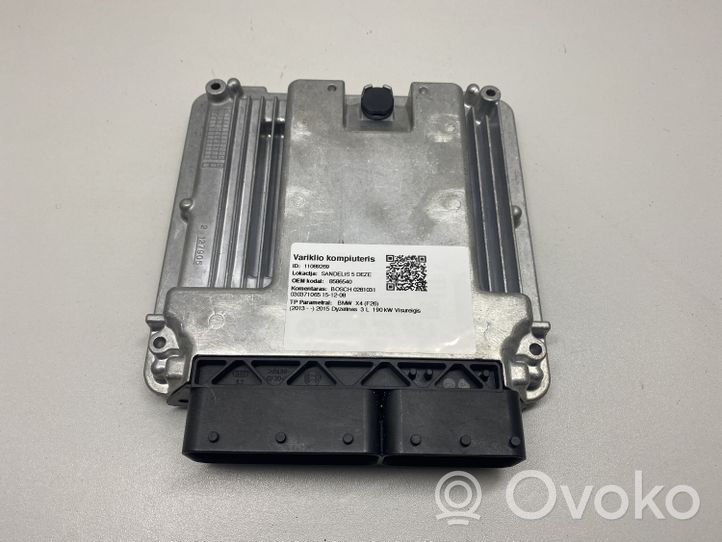 BMW X4 F26 Sterownik / Moduł ECU 8586540