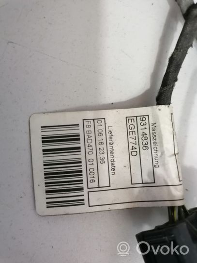 BMW X5 F15 Faisceau câbles PDC 9314836