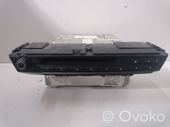 BMW X5 E70 Radio/CD/DVD/GPS-pääyksikkö 7081043