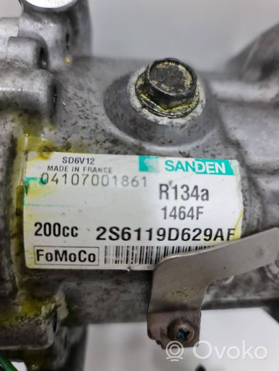 Ford Fiesta Kompresor / Sprężarka klimatyzacji A/C 2S6119D629AF