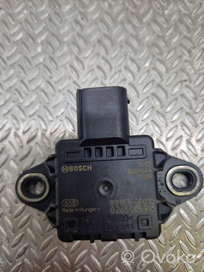 Toyota Avensis T270 Sensore di imbardata accelerazione ESP 891830F010