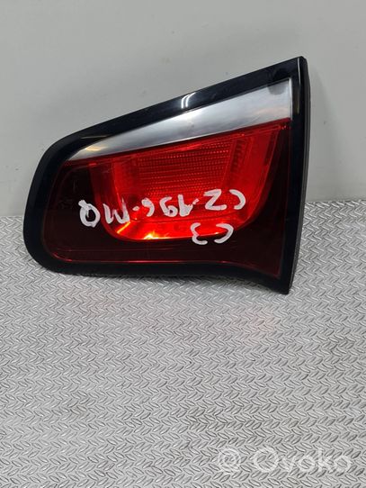 Citroen C3 Lampy tylnej klapy bagażnika 9803934280