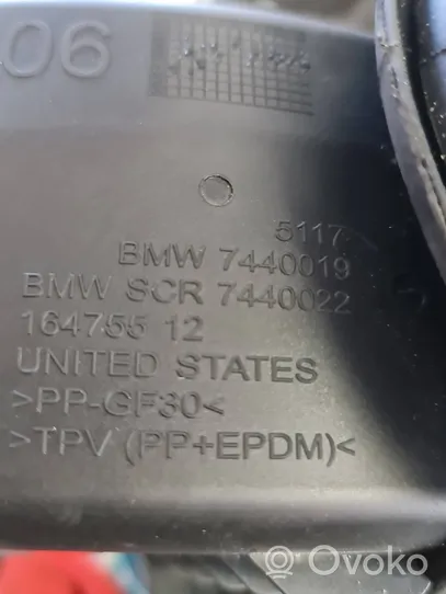 BMW X6 G06 Bouchon, volet de trappe de réservoir à carburant 16475512