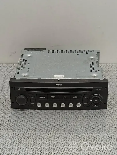 Peugeot 207 CC Panel / Radioodtwarzacz CD/DVD/GPS 96662669XT