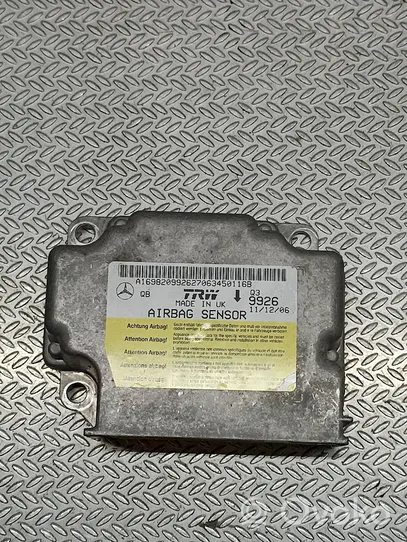 Mercedes-Benz A W169 Module de contrôle airbag A1698209926