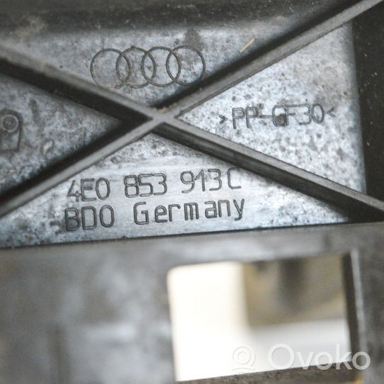 Audi A8 S8 D3 4E Support de coin de pare-chocs 4E0853913C