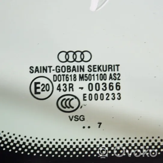 Audi A8 S8 D3 4E Finestrino/vetro retro 43R00366