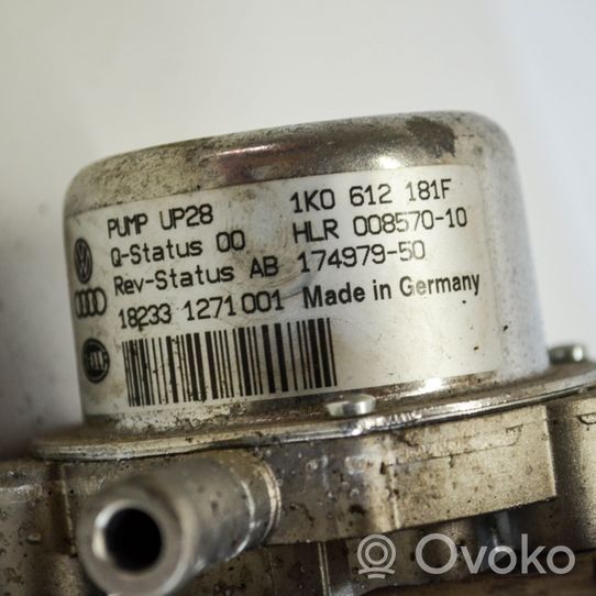 Skoda Fabia Mk3 (NJ) Pompa podciśnienia / Vacum 1K0612181F