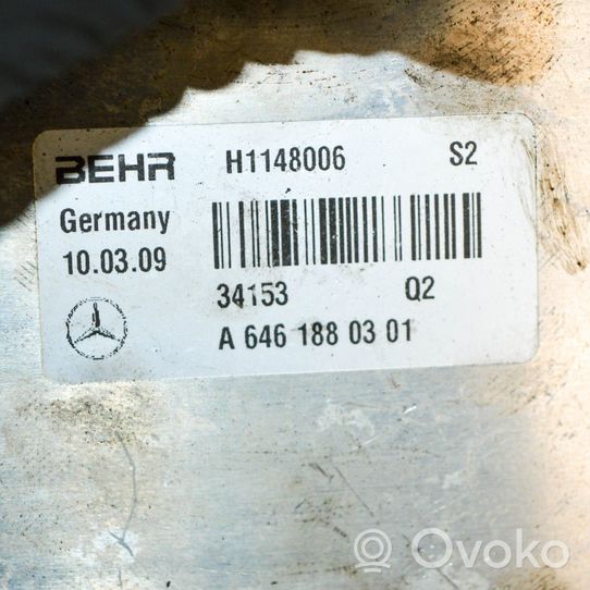 Mercedes-Benz CLC CL203 Radiatore dell’olio del motore A6461880301