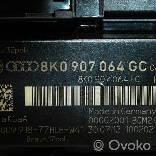 Audi A4 S4 B8 8K Sterownik / Moduł komfortu 8K0907064GC