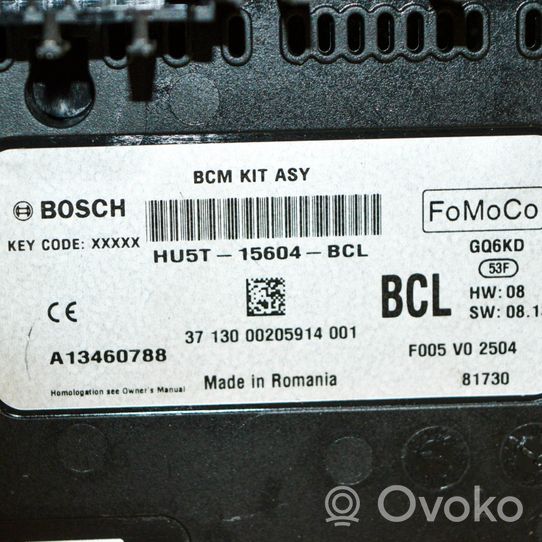 Ford Ecosport Sulakerasiasarja HU5T15604BCL