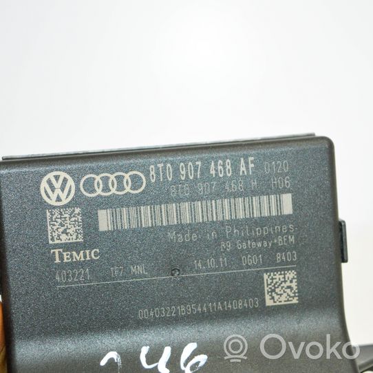 Audi A4 S4 B8 8K Module de passerelle 8T0907468AF