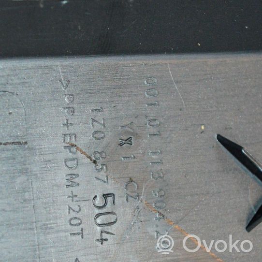 Skoda Octavia Mk2 (1Z) Garniture d'extrémité latérale du tableau de bord 1Z0857504