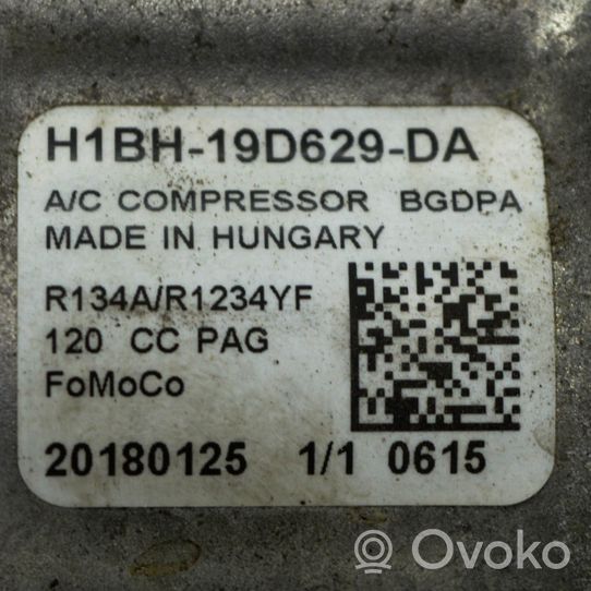 Ford Ecosport Kompresor / Sprężarka klimatyzacji A/C H1BH19D629DA