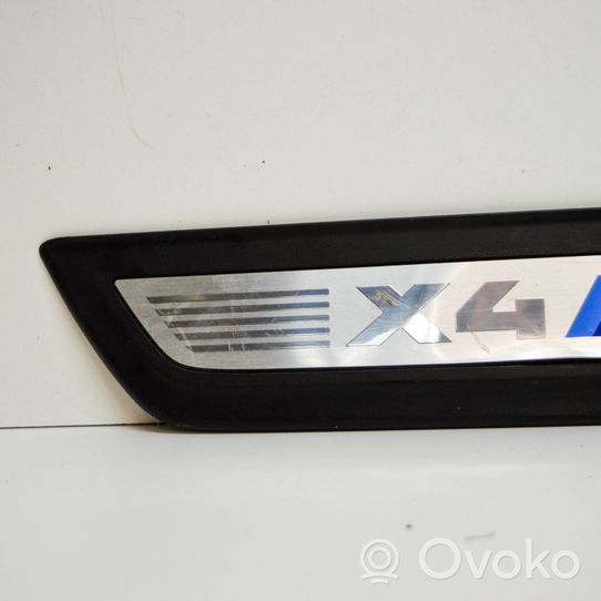 BMW X4 F26 Garniture de protection de seuil intérieur 8060406