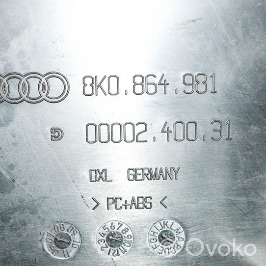 Audi A5 Sportback 8TA Consolle centrale 8K08649818K0864376