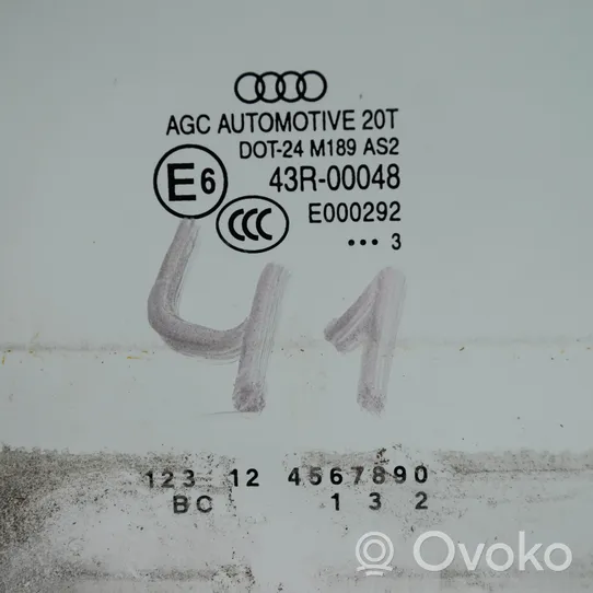 Audi Q3 8U Takaoven ikkunalasi E643R00048