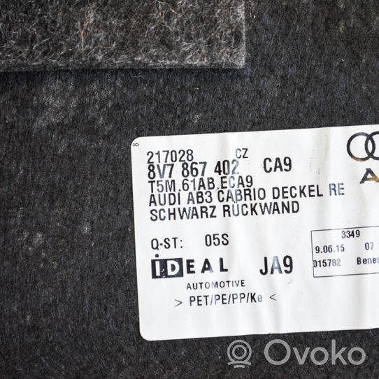 Audi A3 S3 8V Muu sisätilojen osa 8V7867402