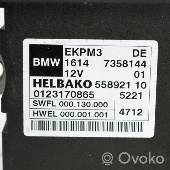 BMW 3 F30 F35 F31 Unité de commande / module de pompe à carburant 7358144