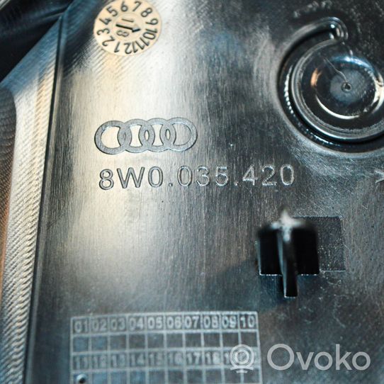 Audi A4 S4 B9 Maskownica centralnego głośnika deski rozdzielczej 8W0035420