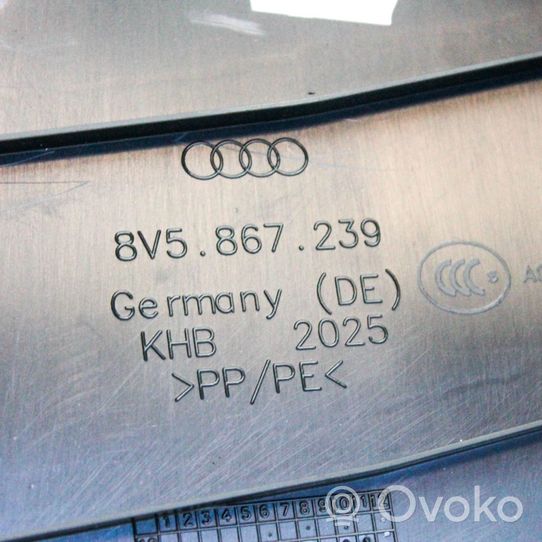Audi A3 S3 8V (B) Revêtement de pilier (bas) 8V5867239