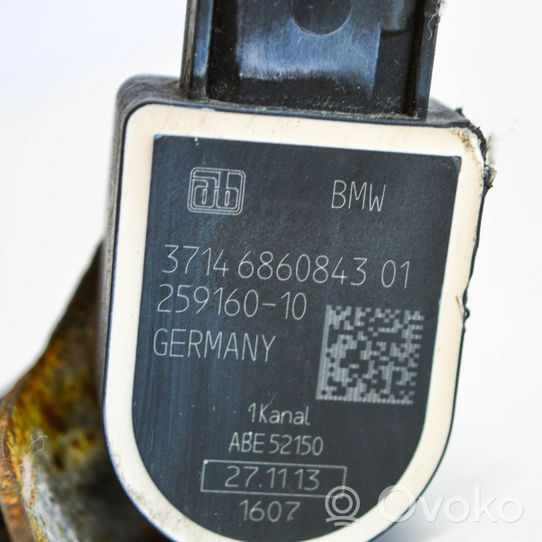 BMW 4 F32 F33 Sensore di livello altezza posteriore sospensioni pneumatiche 6860843